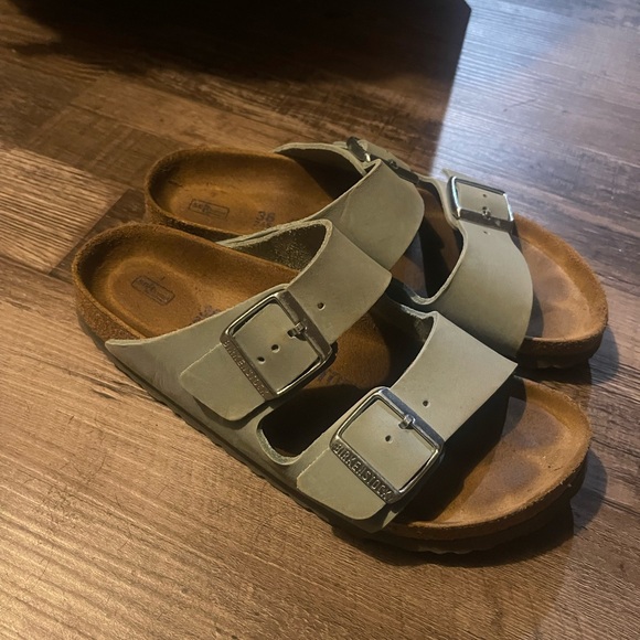 Birkenstock Gray Sandals - Picture 1 of 3
